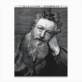 William Morris 1834 1896 Canvas Print