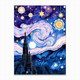 Starry Night 26 Canvas Print