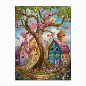 Fairytale Tree Canvas Print