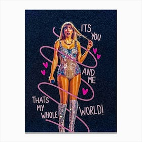 taylor swift 1 Canvas Print