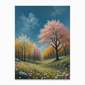 Cherry Blossoms 4 Canvas Print