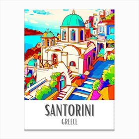 Santorini 2 Canvas Print