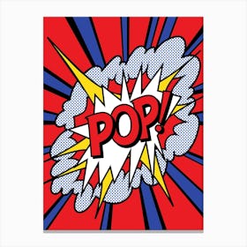 POP EXPLOSION Canvas Print