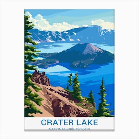 Crater Lake Canvas Print