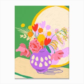 Bright Flowers Canvas Print