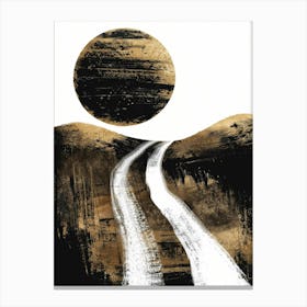 Road To The Sun Canvas Print