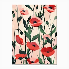Poppies 68 Canvas Print