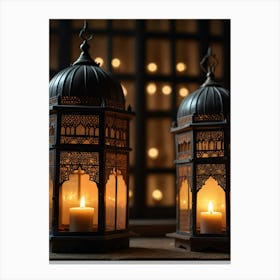 Islamic Lanterns 2 Canvas Print