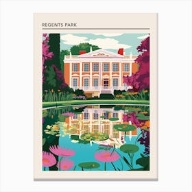 Regents Park London Canvas Print