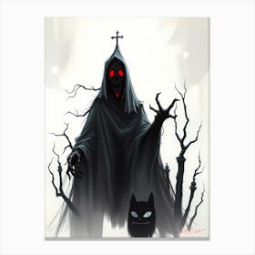 Grim Reaper 12 Canvas Print