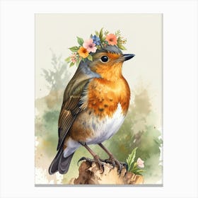 Robin 6 Canvas Print