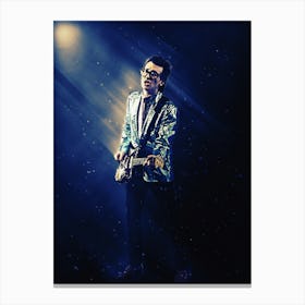 Superstars Of Elvis Costello & The Curse Of Top Of The Pops Canvas Print