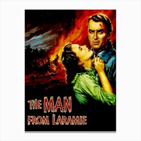 The Man From Laramie (1955) Canvas Print