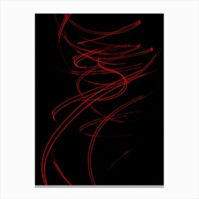 Abstract Light Painting 6 Canvas Print