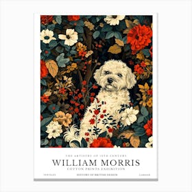 William Morris Exhibition Animals Series 65 Canvas Print