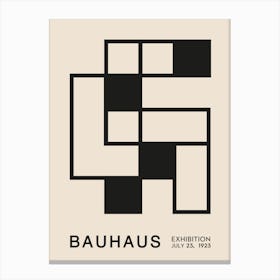 Bauhaus Exhibition Canvas Print