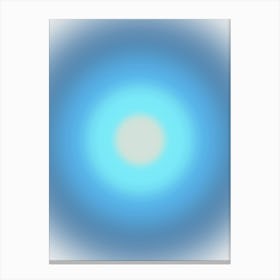 Abstract Blue Background 2 Canvas Print