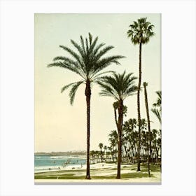 Coronado Beach San Diego California Vintage Canvas Print