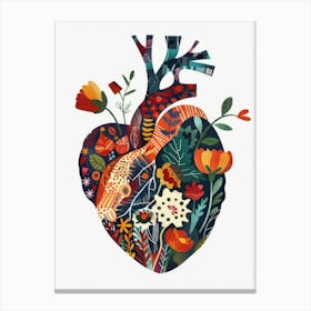 Heart Of Nature 4 Canvas Print