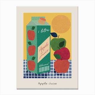 The Apple Juice Canvas Print
