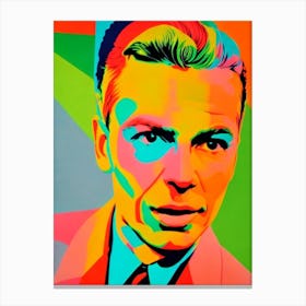 Frank Sinatra Colourful Pop Movies Art Movies Canvas Print