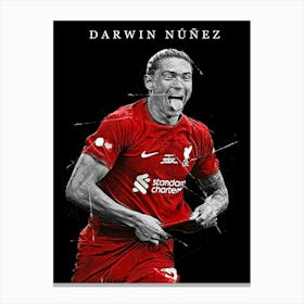 Darwin Núñez Liverpool Canvas Print