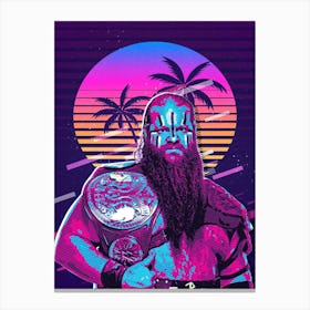 Ivar 80s Retro Canvas Print