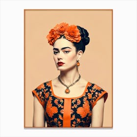 Frida Kahlo 6 Canvas Print