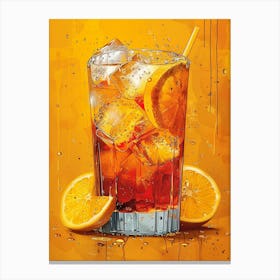 Iced Tea 42 Canvas Print