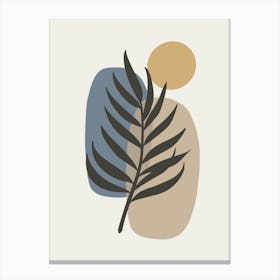 Palm Leaf 1 Canvas Print