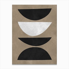 Modern geometric shapes 16 Canvas Print