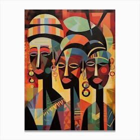 African tribe Canvas Print