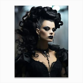 Gothic Beauty Canvas Print