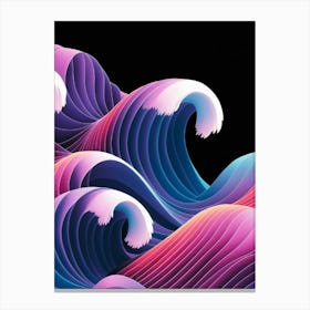 Abstract Wave 1 Canvas Print