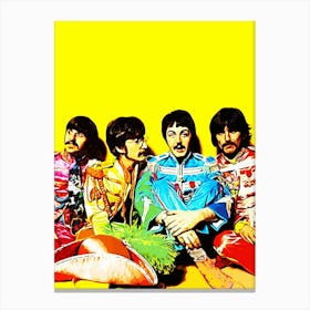 Beatles band music 1 Canvas Print