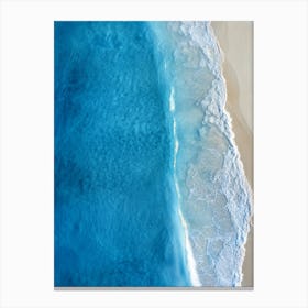 Aerial View Of A Beach 148 Canvas Print