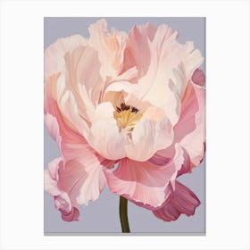 Floral Illustration Tulip 1 Canvas Print