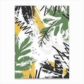 Tropical Leaves 168 Canvas Print