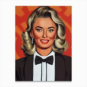 Dorothy Malone Illustration Movies Canvas Print