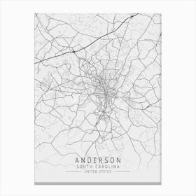 Anderson South Carolina Canvas Print