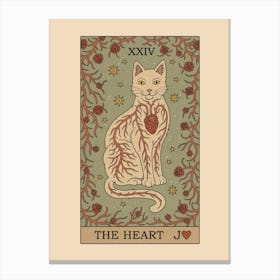 The Heart Canvas Print