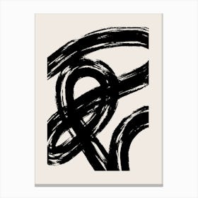 Symphony minimalism art Canvas Print