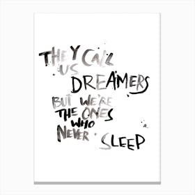 Dreamers Canvas Print