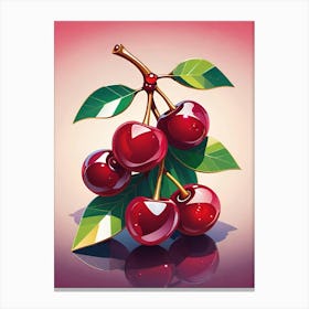 Cherries Canvas Print