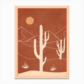 Desert Design 2 Canvas Print