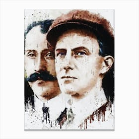 The Wright Brothers Painting Canvas Print