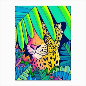 Jungle Leopard Canvas Print