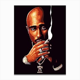 Tupac 6 Canvas Print