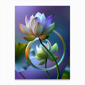 Lotus Flower 127 Canvas Print