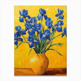 Blue Iris Canvas Print